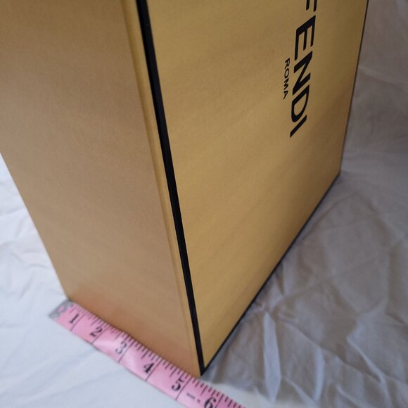 Fendi Magnetic Gift Box Empty Decorative Storage Organizer 13 x 10 x 5 in - Picture 11 of 12